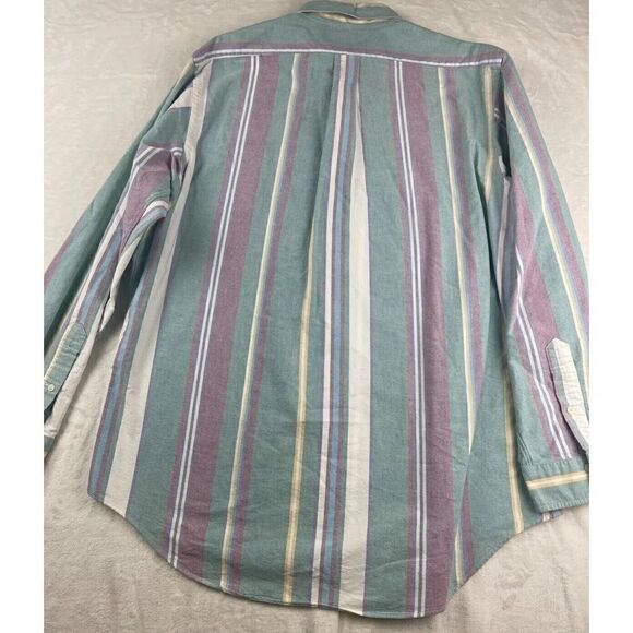 Ralph Lauren Multicolor Striped Casual Button Down Shirt - Picture 2 of 9